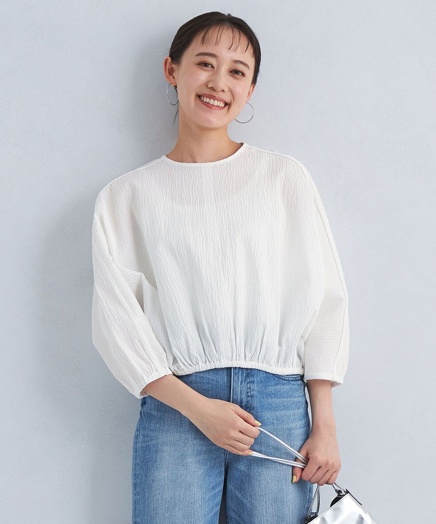 tシャツ 「手洗い可」ドルマンスリーブプルオーバー レディース Reflect tシャツ 「手洗い可」ドルマンスリーブプルオーバー