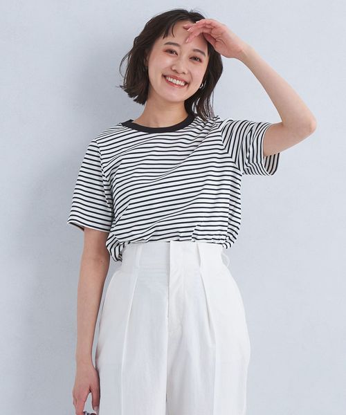 スタンダード Tシャツ ライダースジャケット レディース オフホワイト