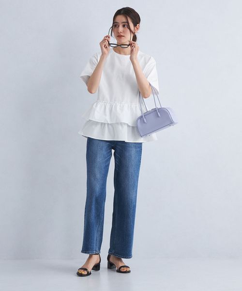タグ付き　未着用！　ブルーレーベル　2段フリル　シャツ　カットソー 楽天市場】Tシャツ カットソー レディース プルオーバー 春 夏