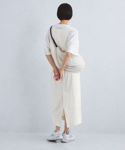 size SHORTあり］BREEZE LINEN ブリーズリネン 2WAY ワンピース