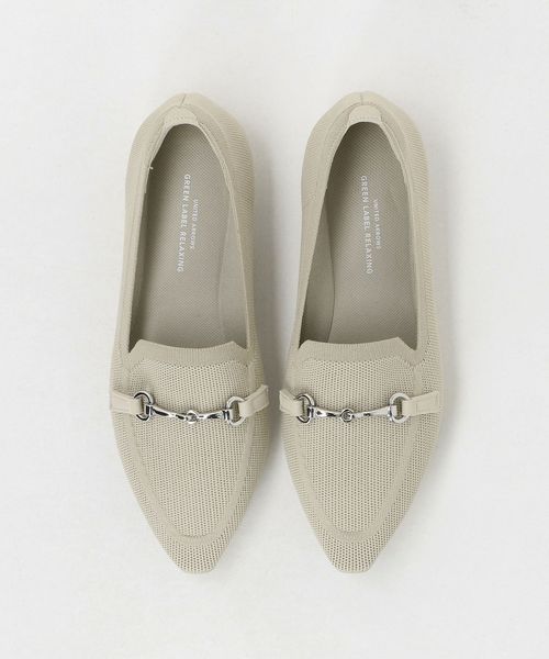 green label relaxing/ウェルネス ニット ローファー 撥水・ウォッシャブル/ローファー