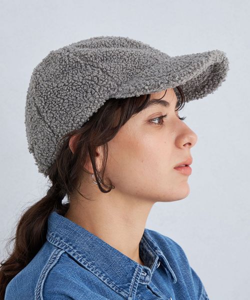 green label relaxing/ボア キャップ / 帽子/キャップ