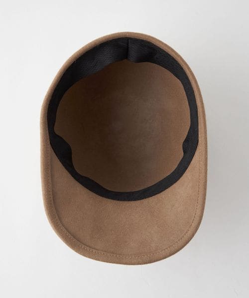 ラビットファーフェルトジョッキーキャップ KIJIMA TAKAYUKI (キジマタカユキ) RABBIT FUR FELT JOCKEY CAP