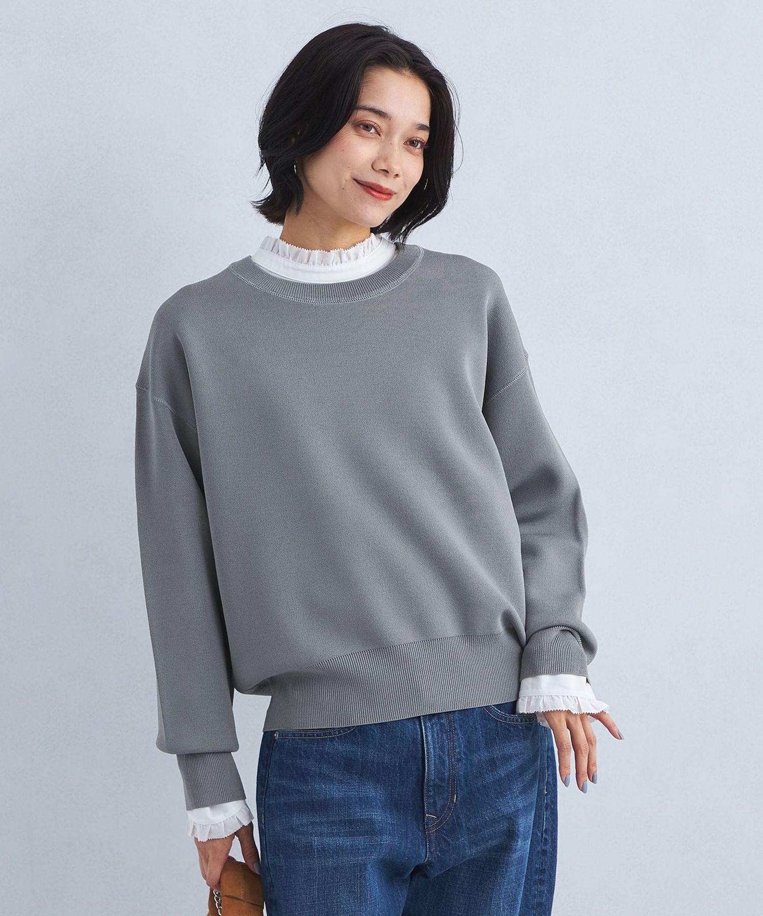 パフニット クルーネック プルオーバー ―ウォッシャブル―