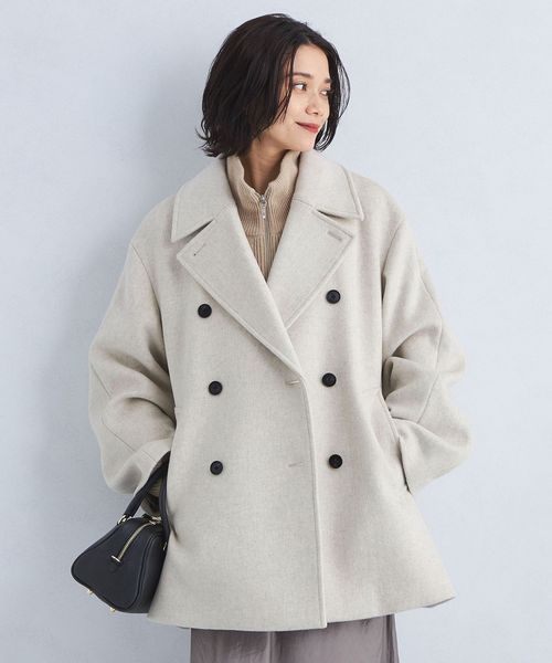 GREEN LABEL RELAXING ネイビー ピーコート なお ピーコート（ブルー・ネイビー/青色系）ファッション通販 - ZOZOTOWN