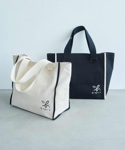 【ほぼ新品】agnes b homme × JONONE　コラボトートバッグ ほぼ新品】agnes b homme × JONONE コラボトートバッグ