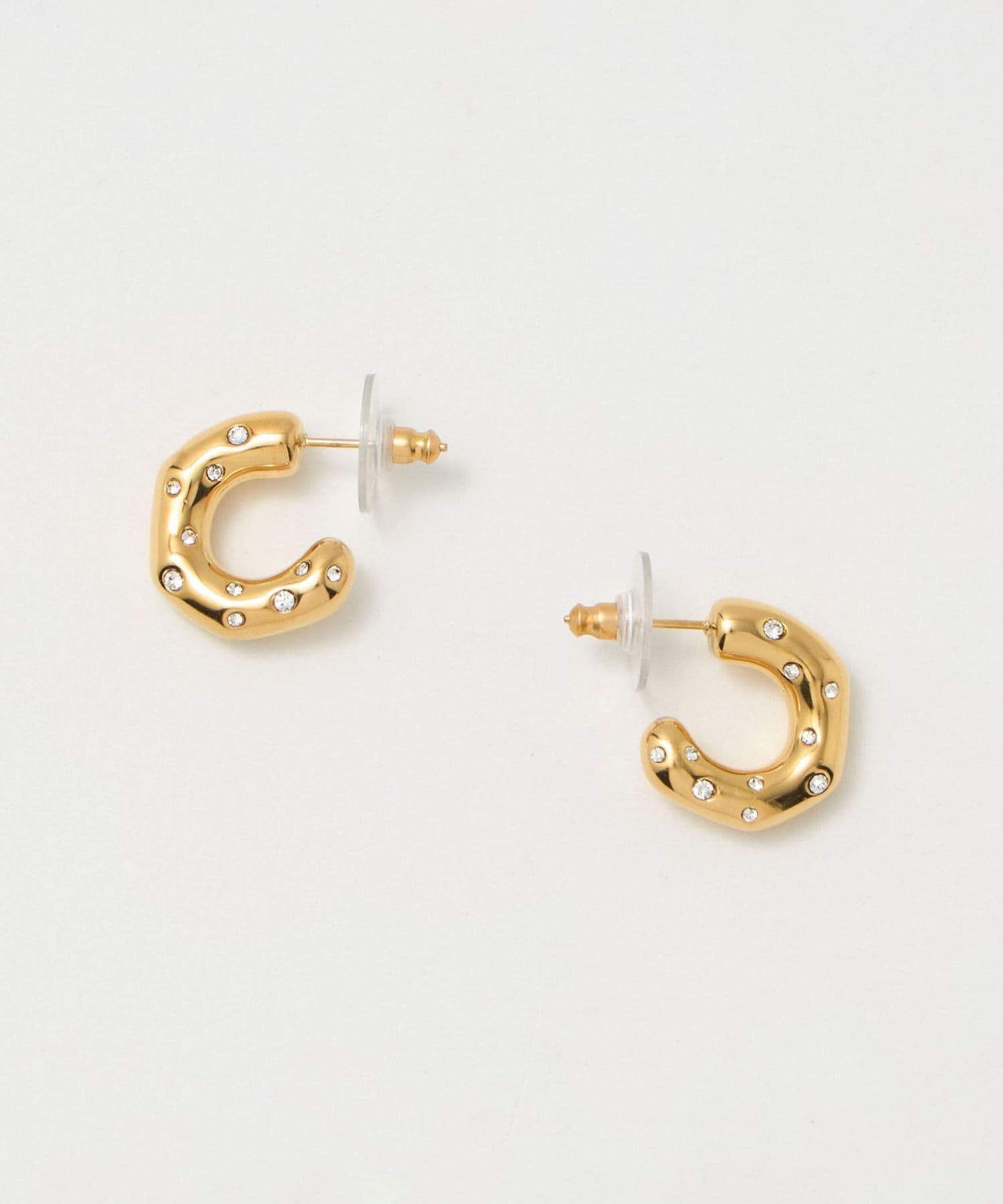 Kenneth Jay Lane ピアス サークル 半円 丸 フープ 楕円形 U Kenneth Jay Lane ピアス サークル フープ パール 丸 円