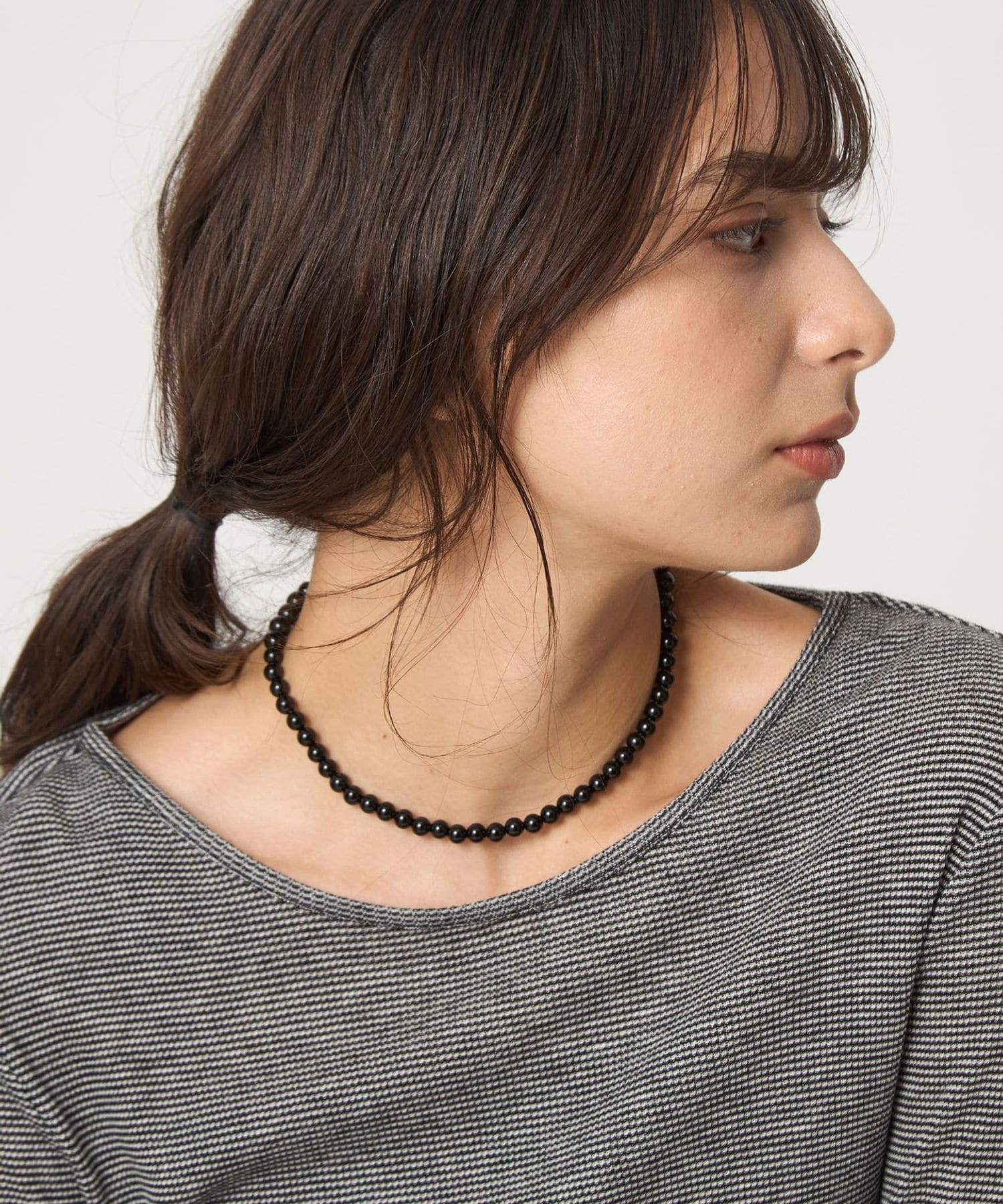 EO＞ネックレス（オニキス）