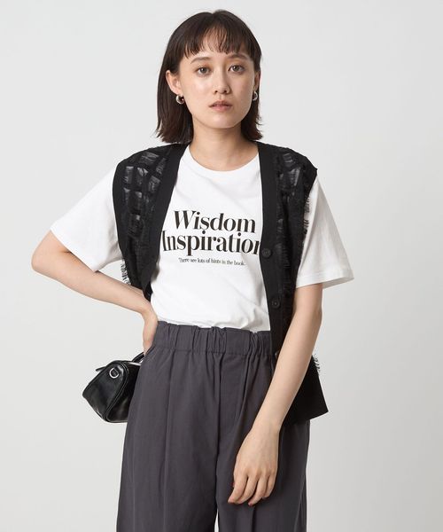 green label relaxing/ロゴ ショートスリーブ Tシャツ/Tシャツ / カットソー