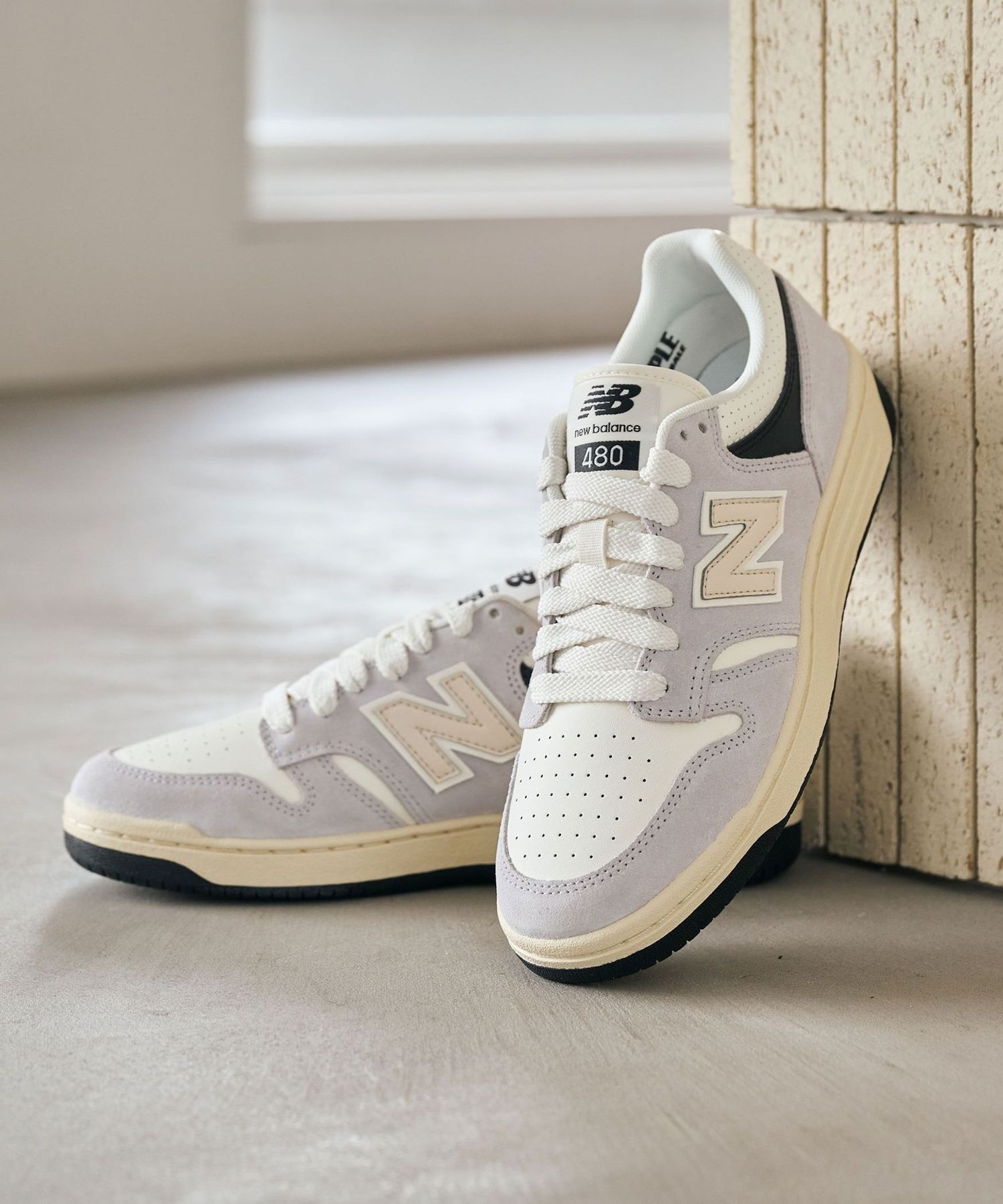 ★New Balance★ユニセックススニーカー - BB480LGT NEW BALANCE 480 スニーカー 22㎝〜29㎝ ユニセックス 関送料込