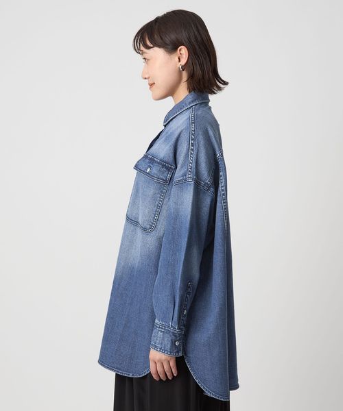 ユナイテッドアローズ購入 Health DENIM シャツ 別注】＜Healthy DENIM＞デニムスカート デニムパンツ デニム