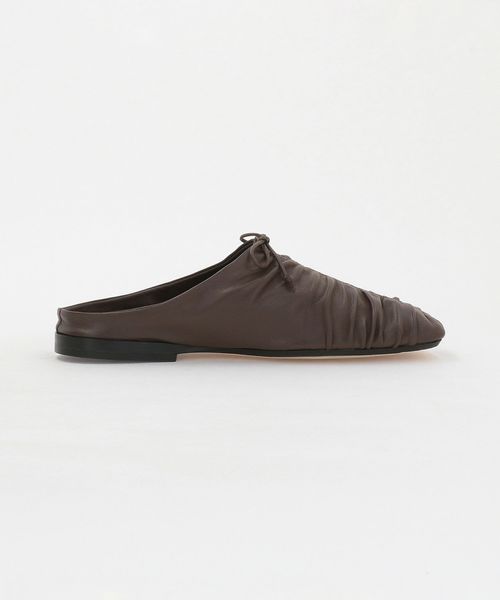 UNITED ARROWS 新品未使用 ギャザーフラットシューズ 37 1/2 JVAM＞ギャザー フラットシューズ