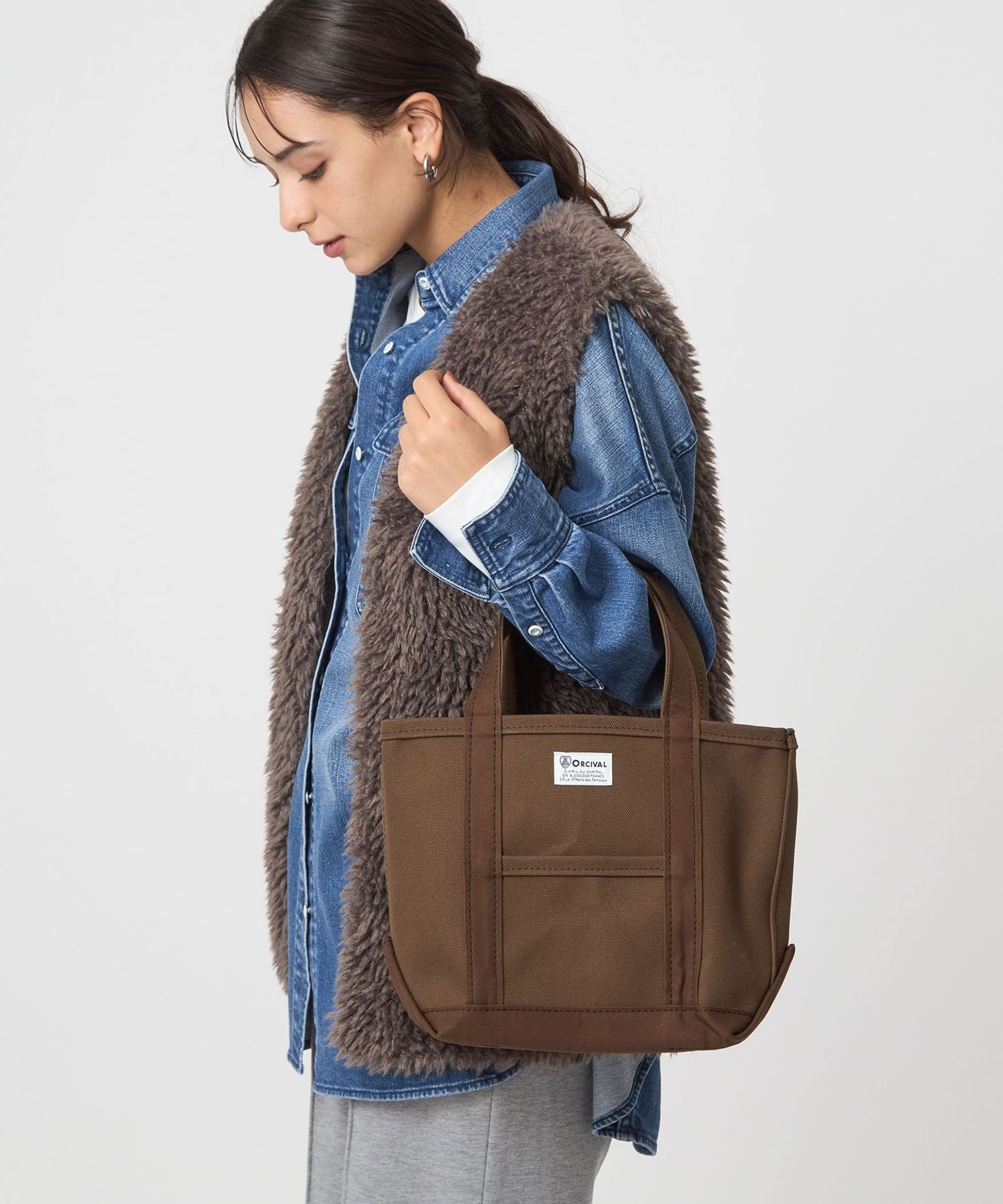 ORCIVAL＞トートバッグ スモール