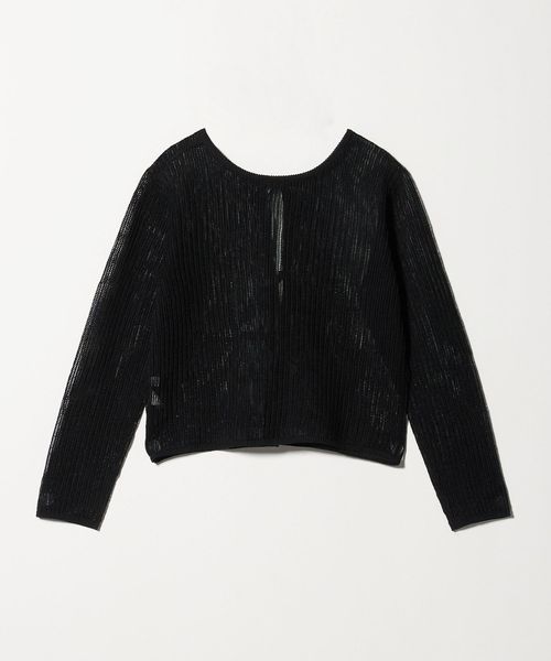 メッシュ 2WAY プルオーバー ニット 2 ―ウォッシャブル―