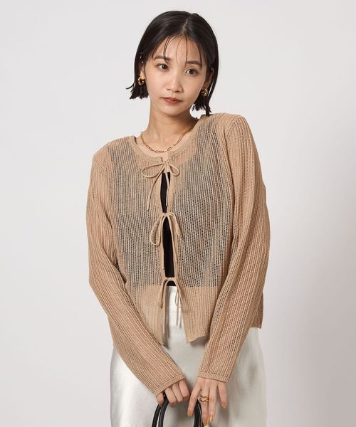 green label relaxing/メッシュ 2WAY プルオーバー ニット ２ ―ウォッシャブル―/ニット / セーター