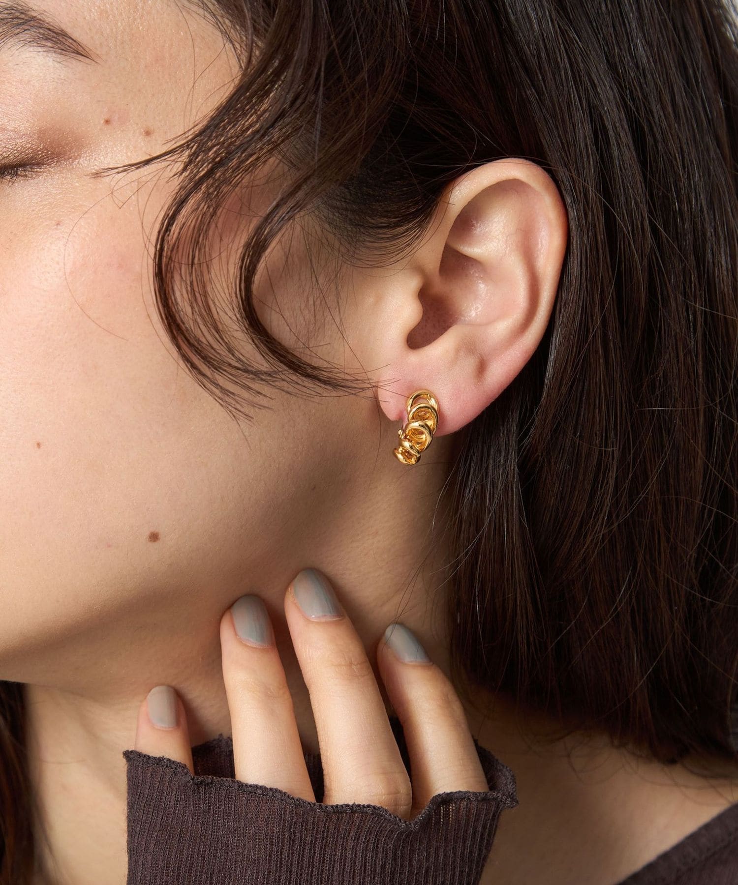 ライン イヤリング