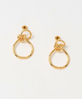 green label relaxing/リングコンビ スウィング ピアス/ピアス（両耳用）