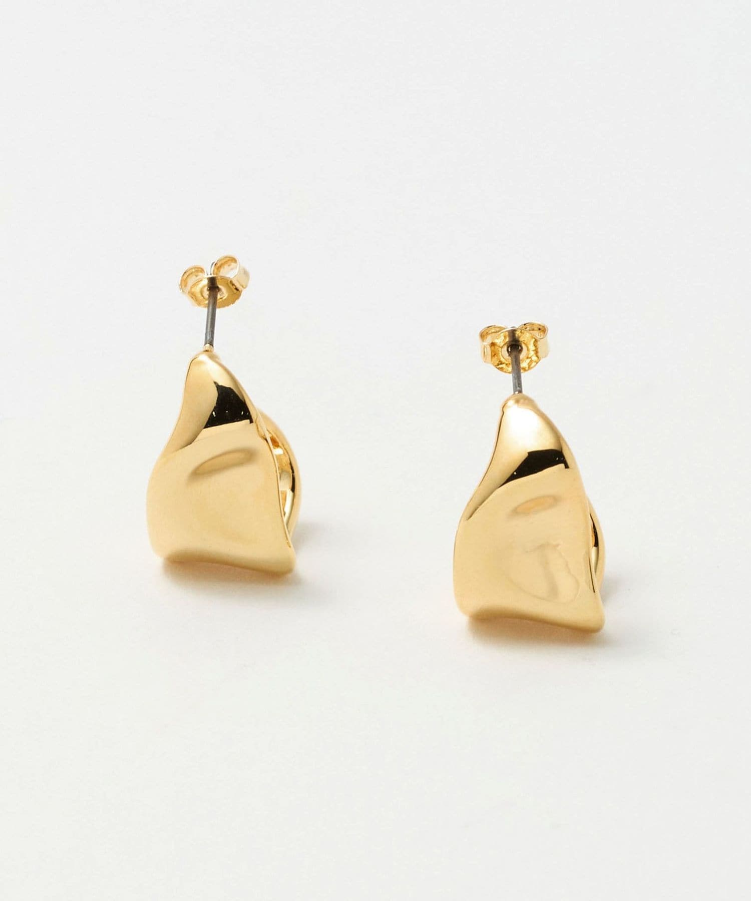 スティーブアラン　ORNER PARIS フープピアス　ユナイテッドアローズ プレート フープ ピアス