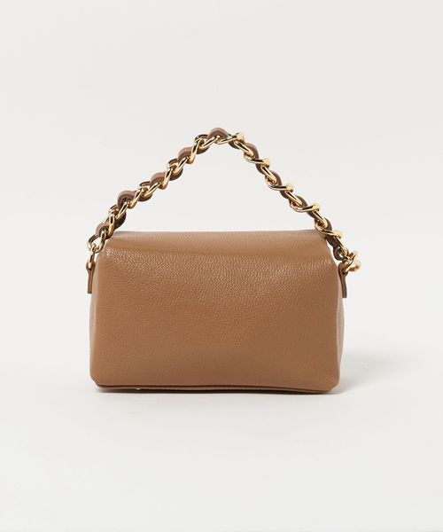 PRATO MADE IN ITALY＞キューブ チェーンバッグ
