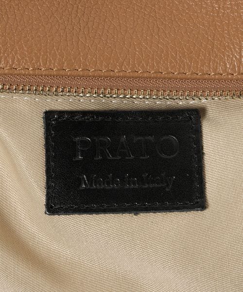 【美品】PRATO MADE IN ITALY 【別注】ボディバッグ PRATO MADE IN ITALY＞ベルト トートバッグ