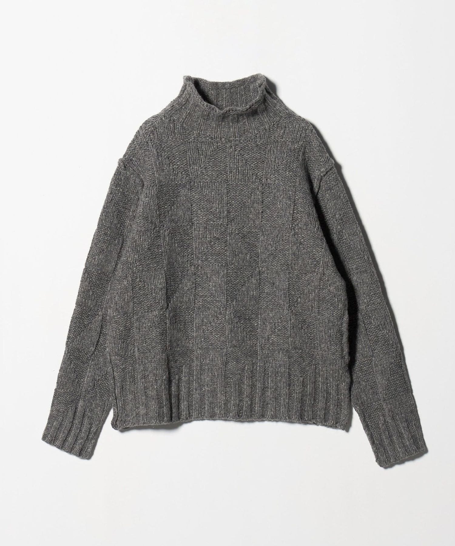 FLOOR＞ジオメトリック パターン ニット プルオーバー