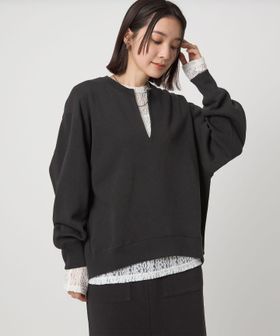 green label relaxing/【WEB限定】＜at ease＞ダブルフェイス プルオーバー カットソー/Tシャツ / カットソー