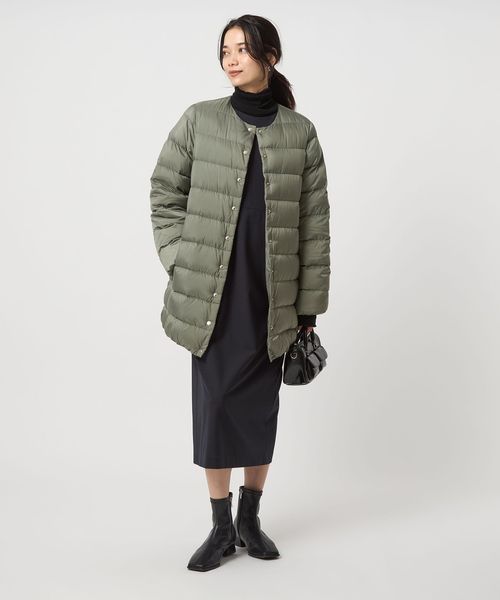 Traditional Weatherwear スタンドカラー ダウン 36 別注】＜Traditional Weatherwear＞ロング ダウン コート