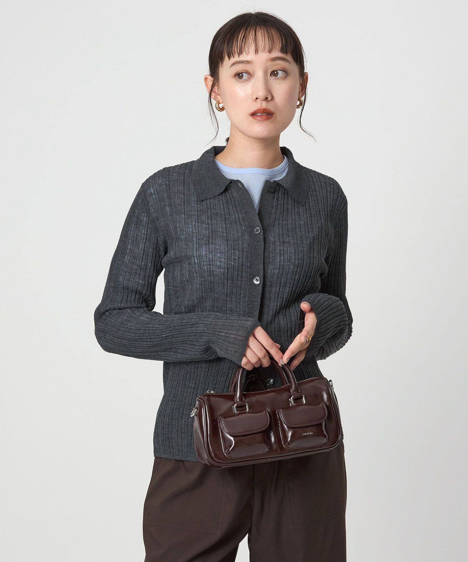 UNITED ARROWS / カーディガン / サイズL UNITED ARROWS LTD. OUTLET｜ハイツイスト ノーボタン