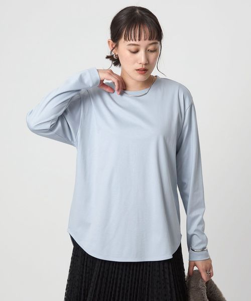 美品 セオリーリュクス バルーンスリーブ ラウンドヘム プルオーバー 38 美品 セオリーリュクス バルーンスリーブ ラウンドヘム プル