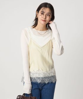 SECOND FEMALE/＜SECOND FEMALE＞Wila キャミソール トップス/タンクトップ / キャミソール