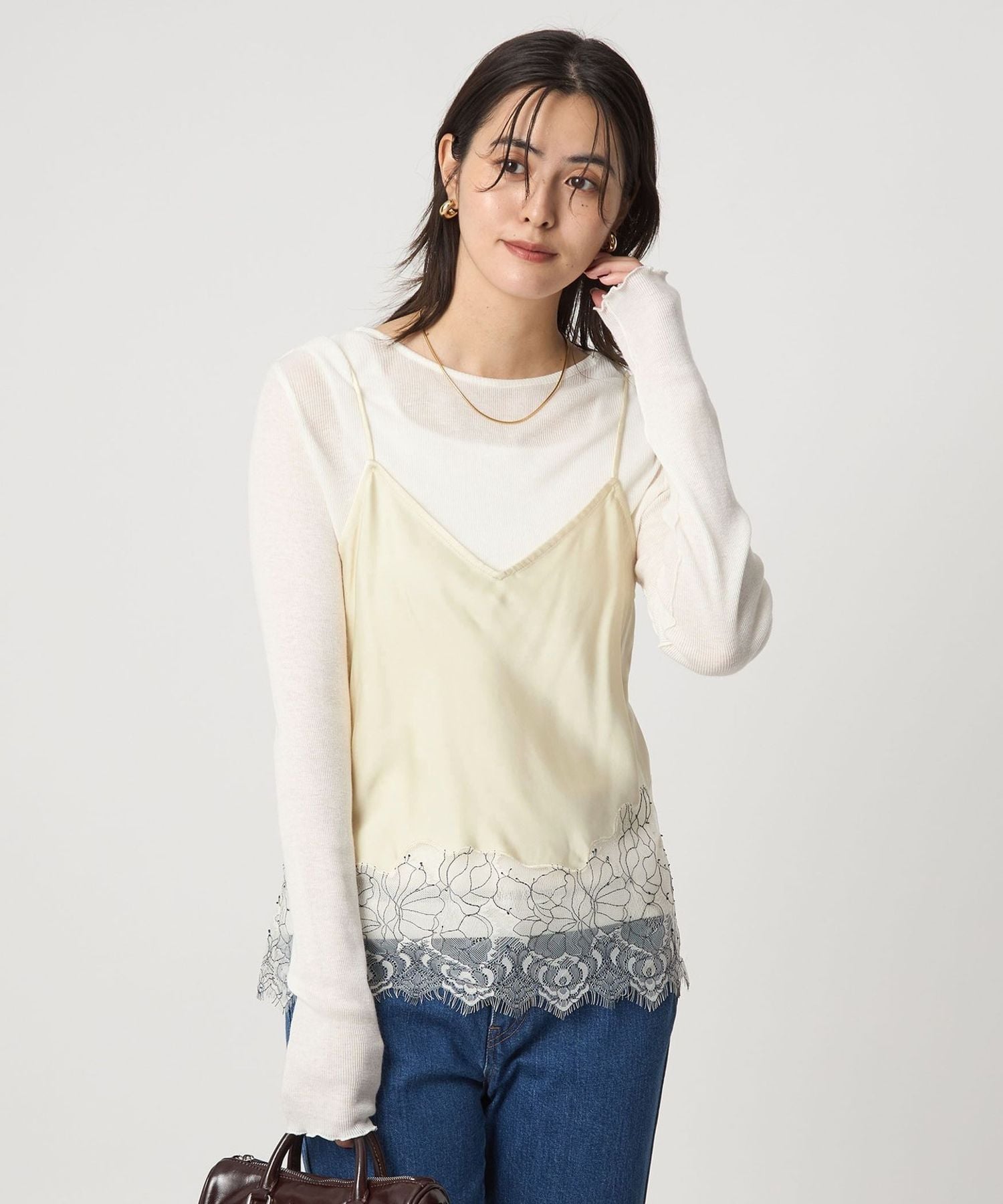 未使用❗️unoa ウノア　トップス　ベロアキャミソール 未使用❗️unoa ウノア トップス ベロアキャミソール New item