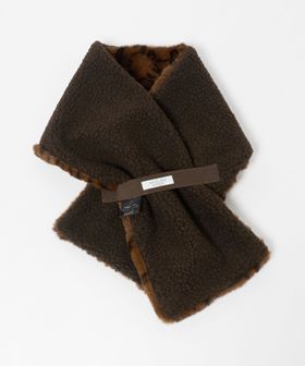 INFIELDER DESIGN/【別注】＜INFIELDER DESIGN＞ボア リバーシブルマフラー/ストール / マフラー