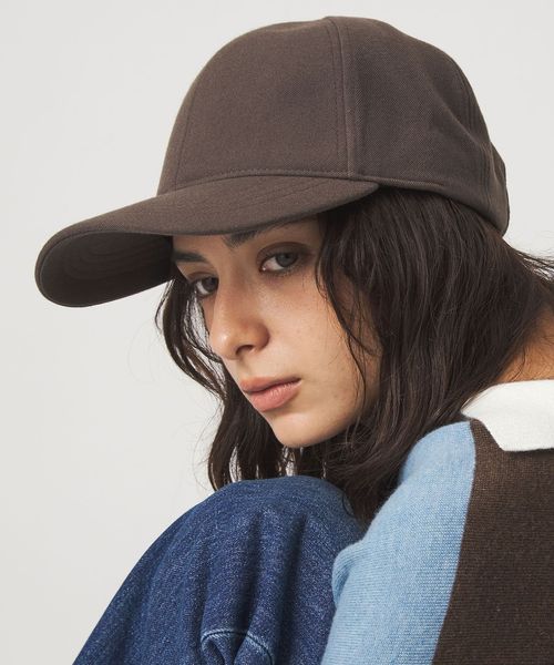 green label relaxing/起毛ピーチ バイザー キャップ / 帽子 UVカット/キャップ