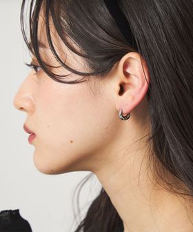 green label relaxing/【WEB限定】プチ クリップフープ ピアス/ピアス（両耳用）