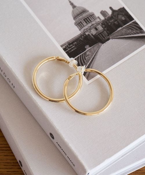 green label relaxing/【WEB限定】フープ イヤリング/イヤリング