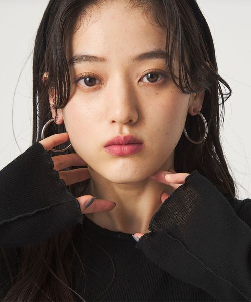 green label relaxing/【WEB限定】フープ イヤリング/イヤリング