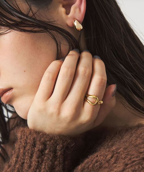 green label relaxing/【WEB限定】ドロップシルエット リング/リング