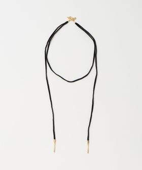 green label relaxing/起毛コード＆バー ネックレス/ネックレス