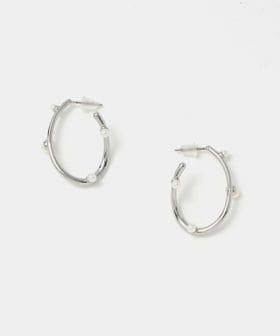 green label relaxing/ドロップ フープ ピアス/ピアス（両耳用）