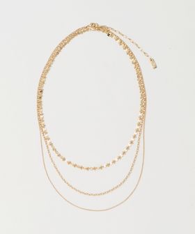 green label relaxing/3WAY デザインチェーン 3連 ネックレス/ネックレス