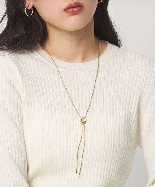 green label relaxing/オーバルカラー スライド Yネックレス/ネックレス