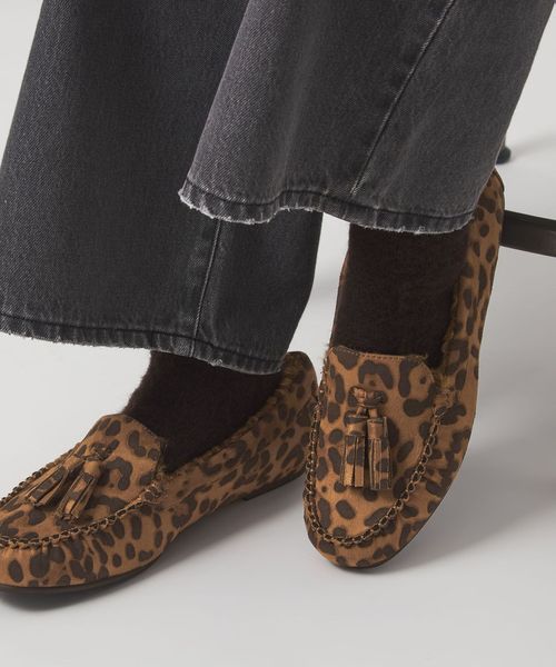 green label relaxing/【WEB限定】ウォームタッセル モカシン 撥水/モカシン / デッキシューズ