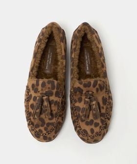 green label relaxing/【WEB限定】ウォームタッセル モカシン 撥水/モカシン / デッキシューズ