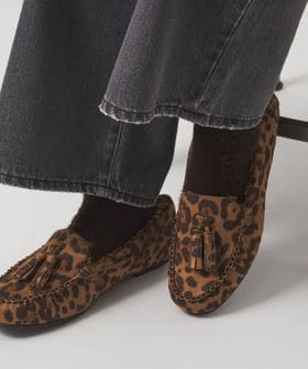 green label relaxing/【WEB限定】ウォームタッセル モカシン 撥水/モカシン / デッキシューズ