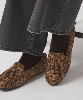 green label relaxing/【WEB限定】ウォームタッセル モカシン 撥水/モカシン / デッキシューズ