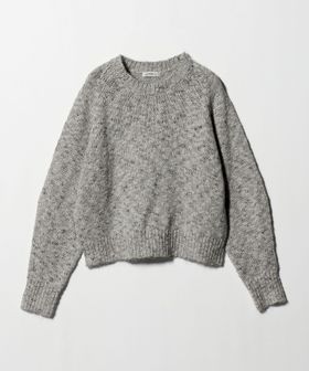 green label relaxing/ミックスヤーン プルオーバー ニット/ニット / セーター