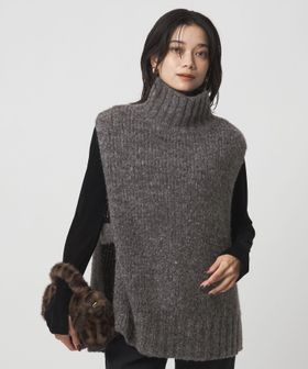 green label relaxing/<SEASONAL COLLECTION>ローゲージ ニット ベスト/ベスト