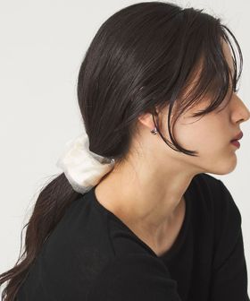 green label relaxing/【WEB限定】チュール ヘアカフ（無地）/ヘアアクセサリー