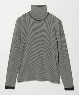 green label relaxing/ベアテン フェイクレイヤード タートルネック プルオーバー/Tシャツ / カットソー