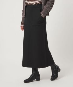 green label relaxing/【WEB限定】＜at ease＞ニット タイト スカート ウォッシャブル/ミモレ / ロング